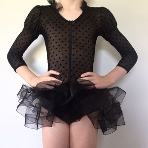 Curtain Call Broadway Review Black Dance Costume